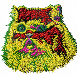 Cats Embroidery Design 9 Cats Embroidery Design 9